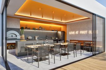 Espaço Gourmet com Forno de Pizza