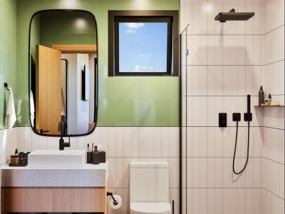 Banheiro Casal - APT 02 A