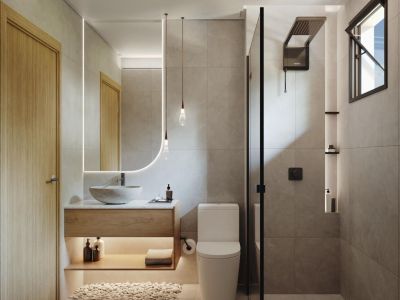 Banheiro Social - APT 01 A