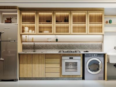 Cozinha - APT 01 A